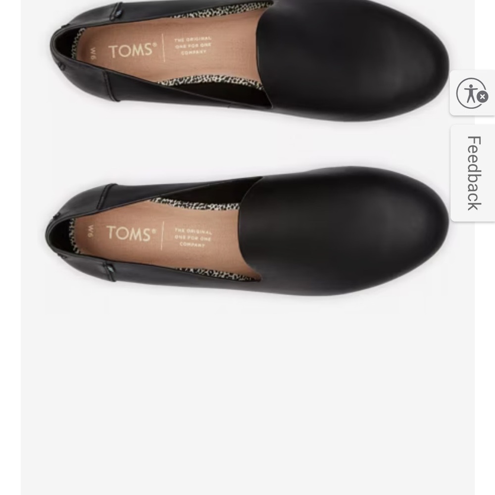 TOMS Women's Classic Black Loafers